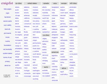 Craiglist Redesign image